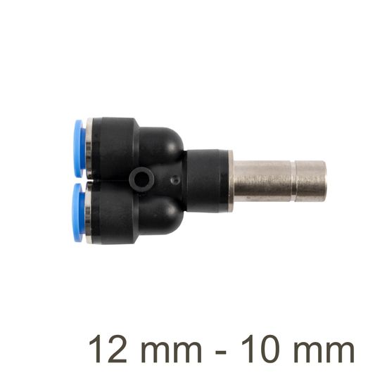 AIRCRAFT Red. Insert Y-joint Pu 12mm - 10mm